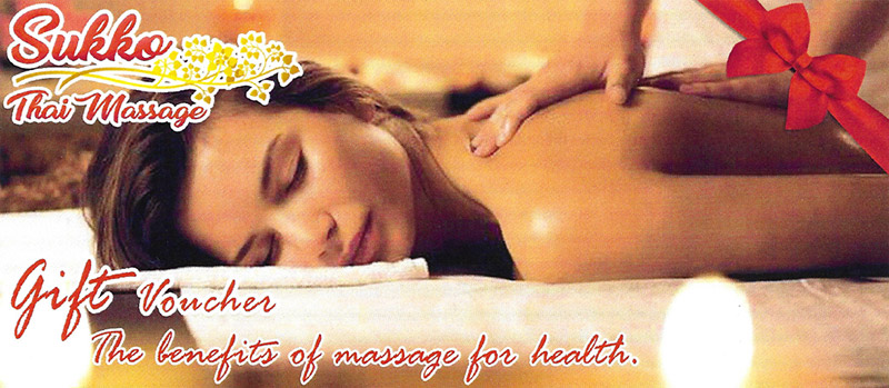 Thai Massage Gift Voucher